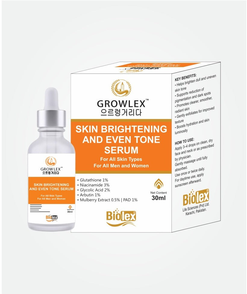GROWLEX™ Skin Brightening and Even Tone Serum