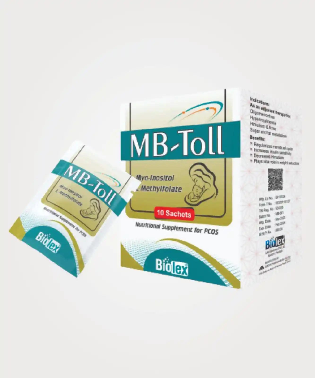 MB-Tol Sachets Pack Size 10s