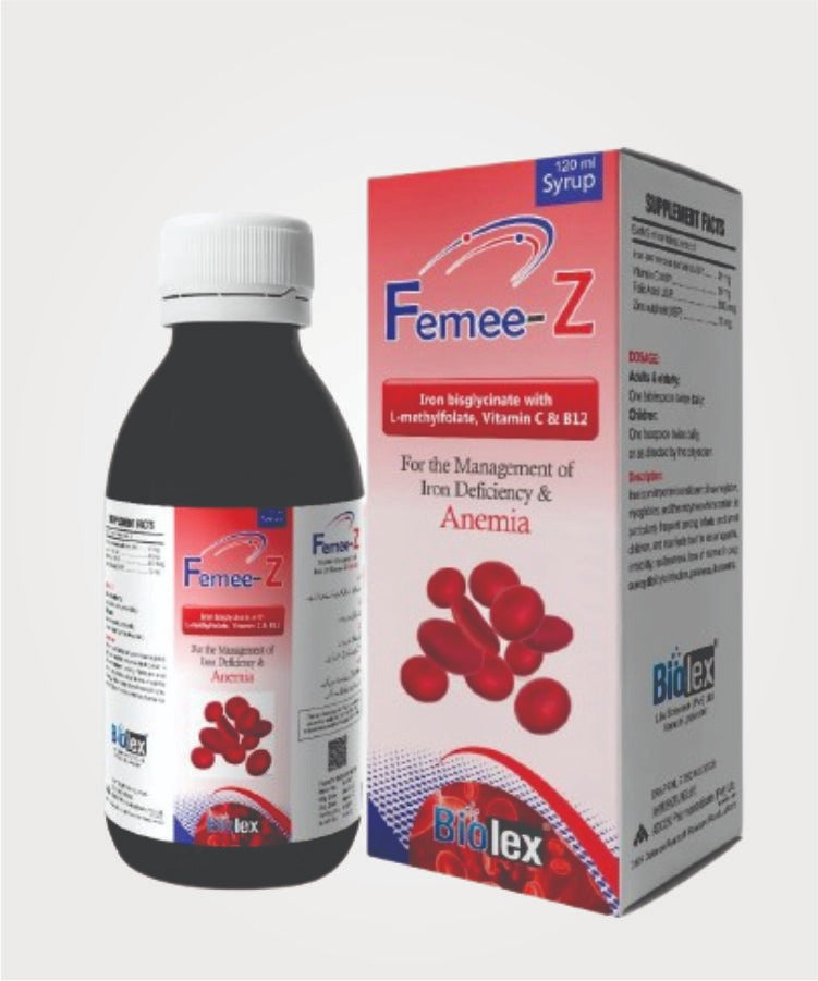 Femee-Z  Syrup Pack Size 120 ML