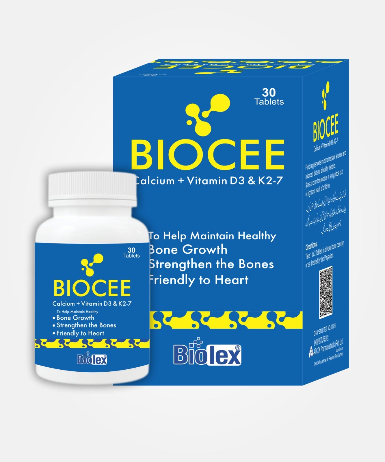 Biocee Tablet Pack Size 30s
